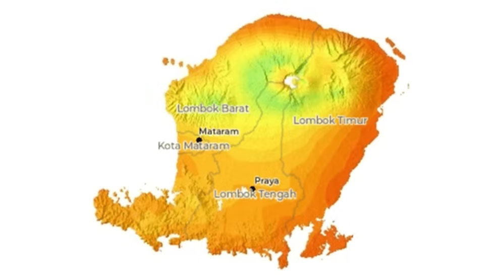 lombol-1 The same goes for Lombok with East and South Lombok benefiting from a higher PV potential.